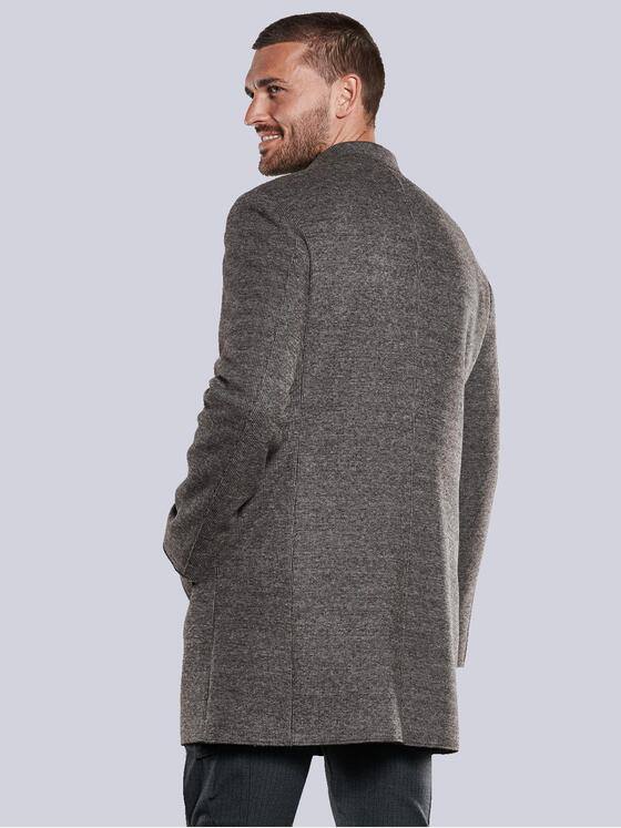 emilio adani Herren Mantel regular Beige 33315