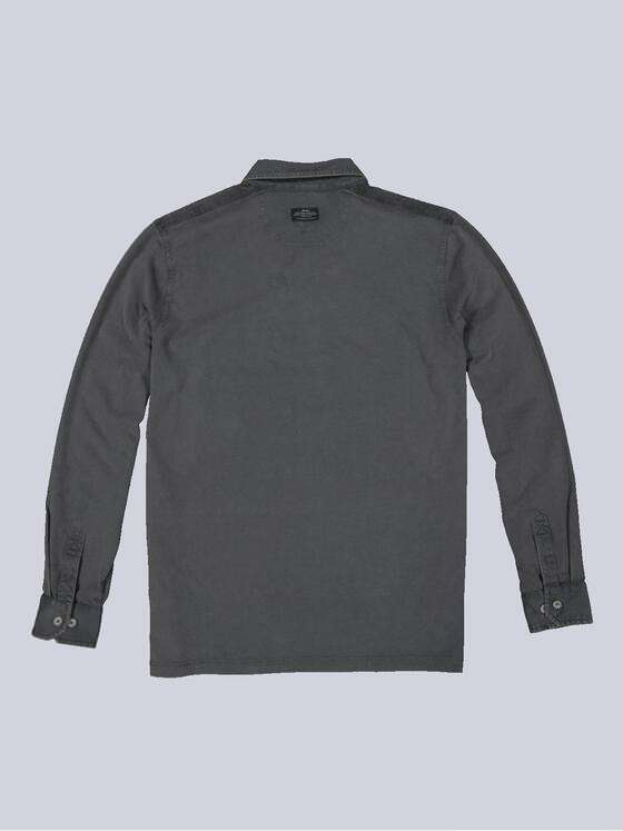 engbers Herren Langarm-Shirt mit Polokragen Grau 35682