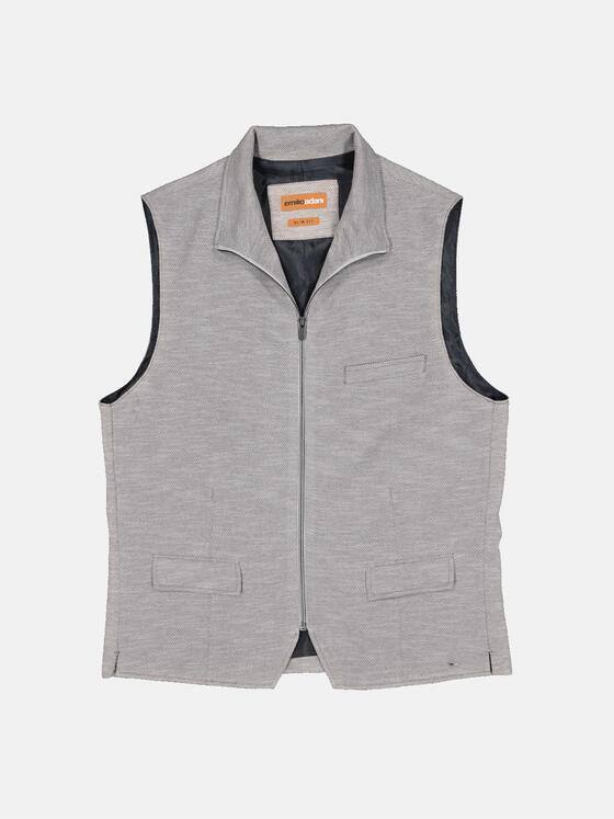 emilio adani Herren Sakkoweste Beige 33752