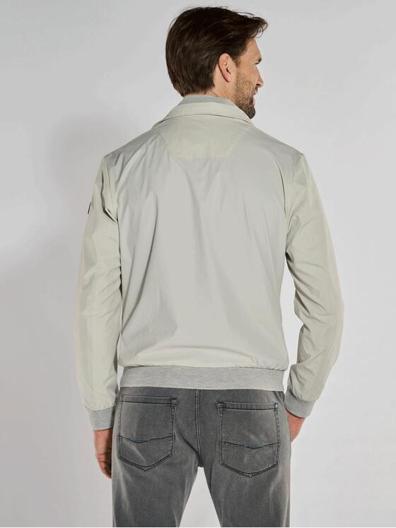 ENGBERS GERMANY Herren Blouson-Jacke mit Funktionsdetails Hellgrau 36509