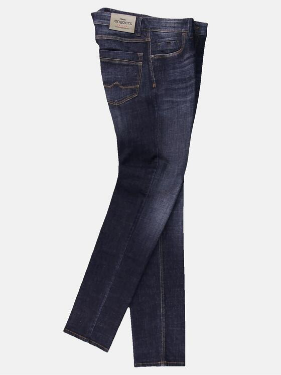 engbers Herren Jeans 5-Pocket Superstretch Indigoblau 31452