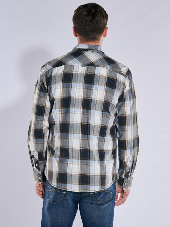 engbers Herren Overshirt kariert Grau 37269