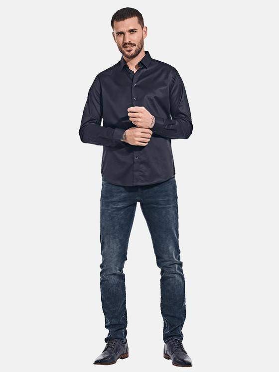 emilio adani Herren Hemd "My Favorite" Schwarz 32802