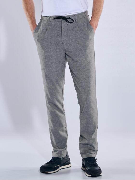 engbers Herren Chino Hose aus edlem Garn Silbergrau 39464