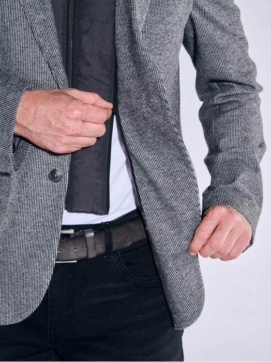 engbers Herren Freizeit-Sakko regular Grau 37560