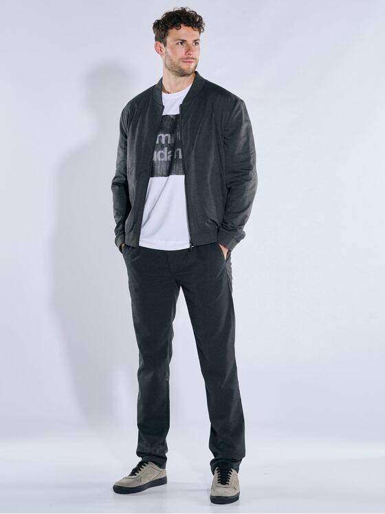 emilio adani Herren Blouson-Sakko Anthrazit 39823