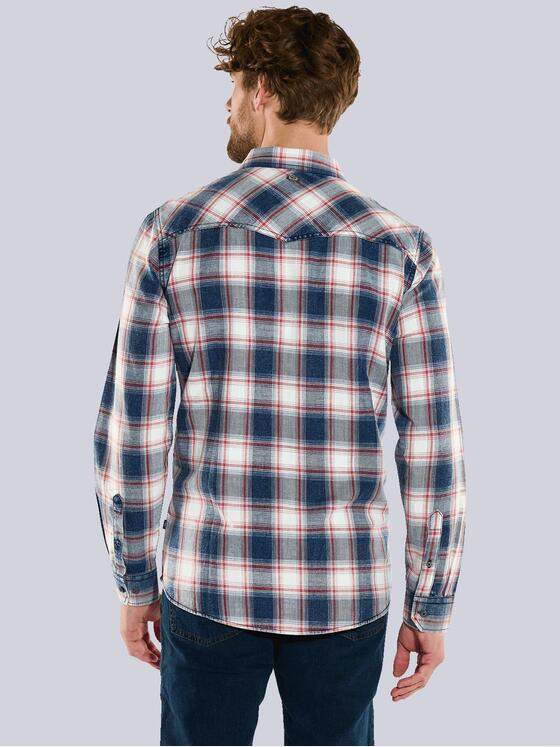 engbers Herren Karohemd Rot 36129