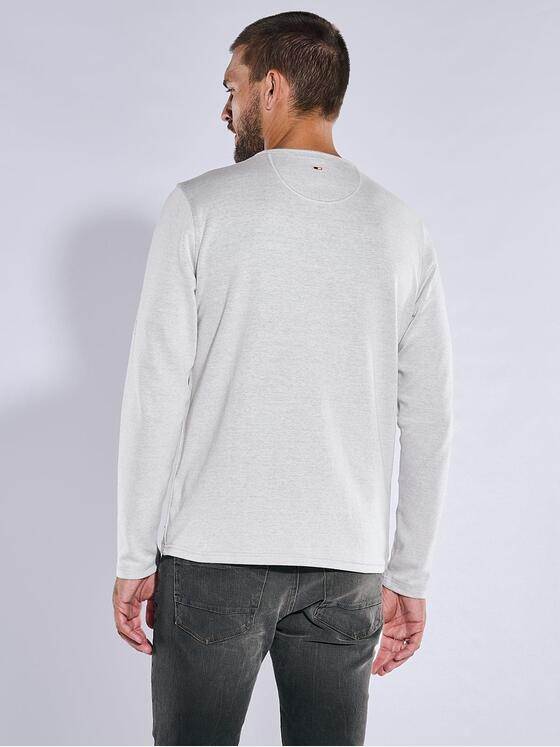 emilio adani Herren Pullover uni Beige 37725