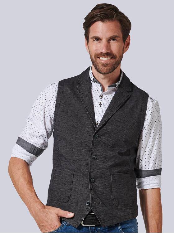 engbers Herren Sakko-Weste regular Braun 35196