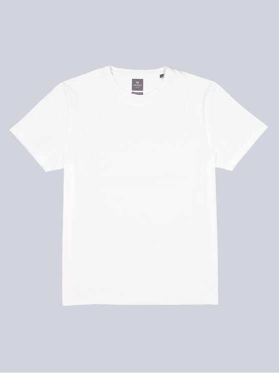 ENGBERS GERMANY Herren T-Shirt aus wertiger Supima Baumwolle Weiß 35844