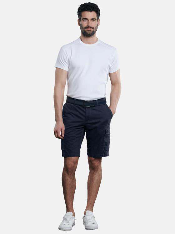 engbers Herren Bermuda mit seitlichen Taschen Saphirblau 32376