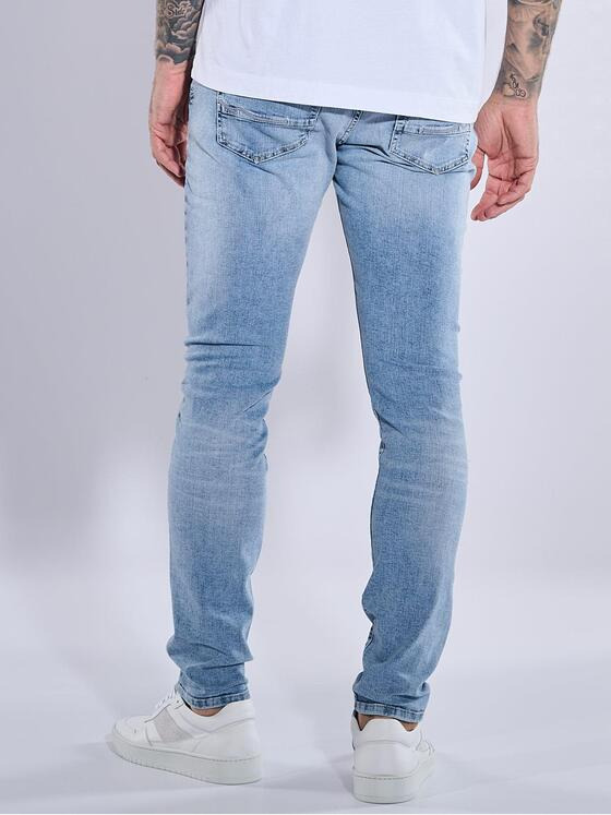 emilio adani Herren Super-Stretch-Jeans slim fit Blau 36887