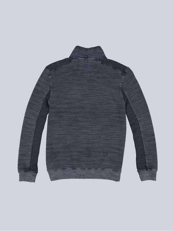engbers Herren Sweatshirt gestreift Blau 36105