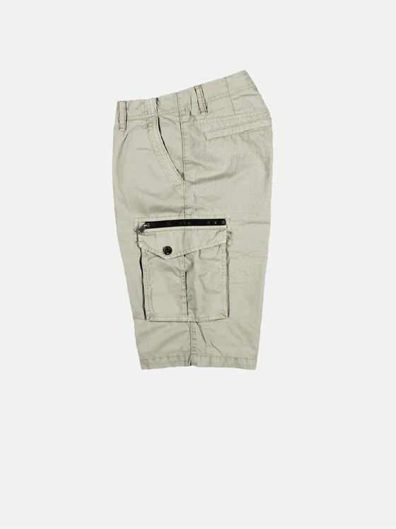 emilio adani Herren Modische Cargo Bermuda mit sportiven Details Beige 29268