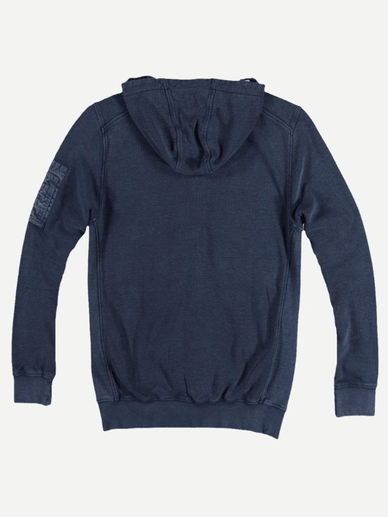 engbers Herren Sweatjacke mit Kapuze Indigoblau 28840