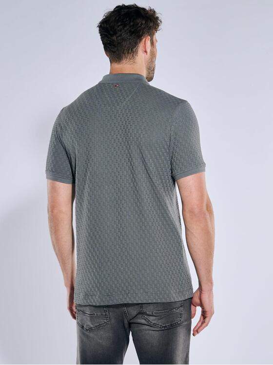 emilio adani Herren Polo-Shirt uni Türkis 39215