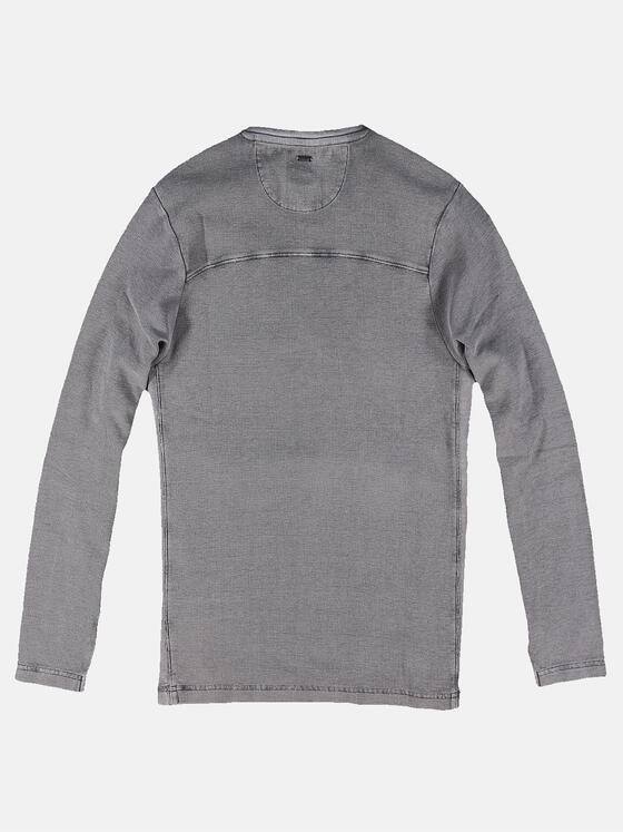 engbers Herren Lässiges Henleyshirt Dunkelgrau 31114