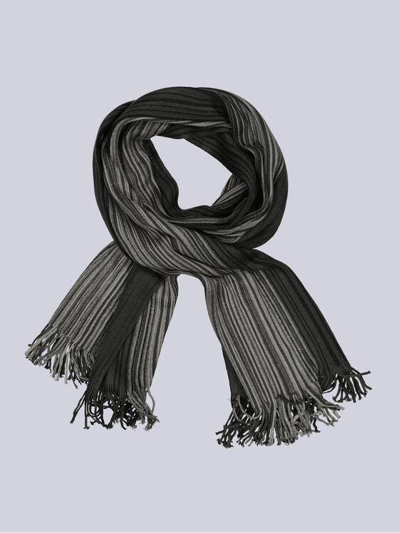 engbers Herren Strickschal gemustert Dunkelgruen 39820