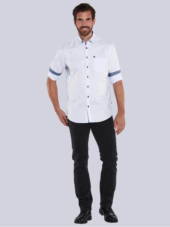 engbers Herren Hemd uni Blau 35784