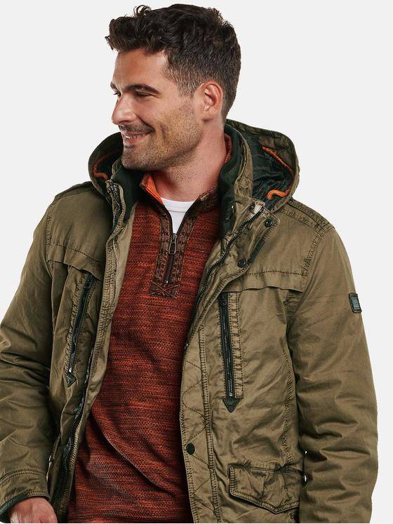 engbers Herren Longjacket sportiv Hellbraun 32305