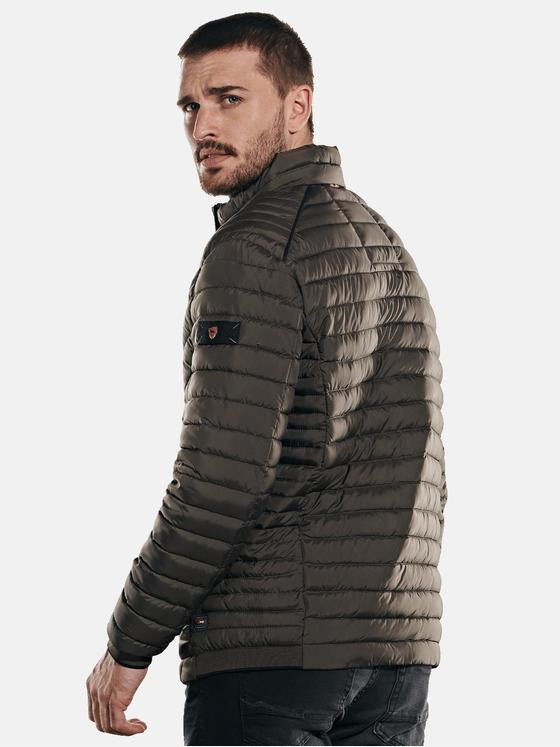 emilio adani Herren Jacke leicht gesteppt Braun 32449