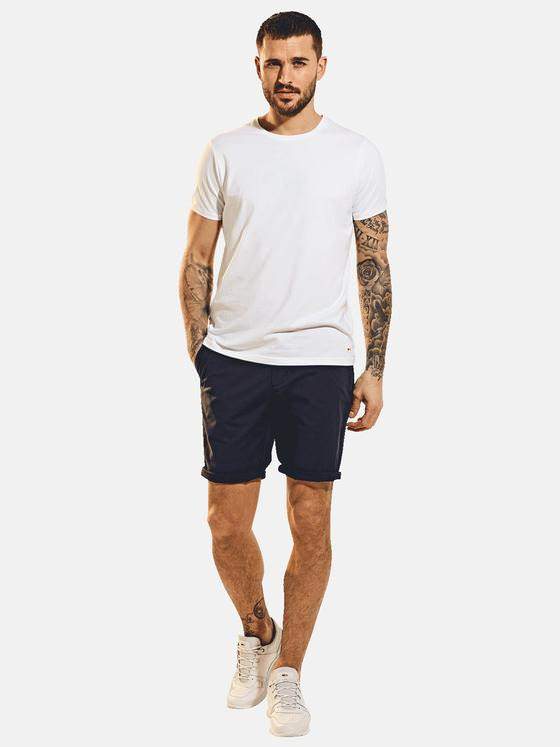 emilio adani Herren Chino-Short regular Blau 31615