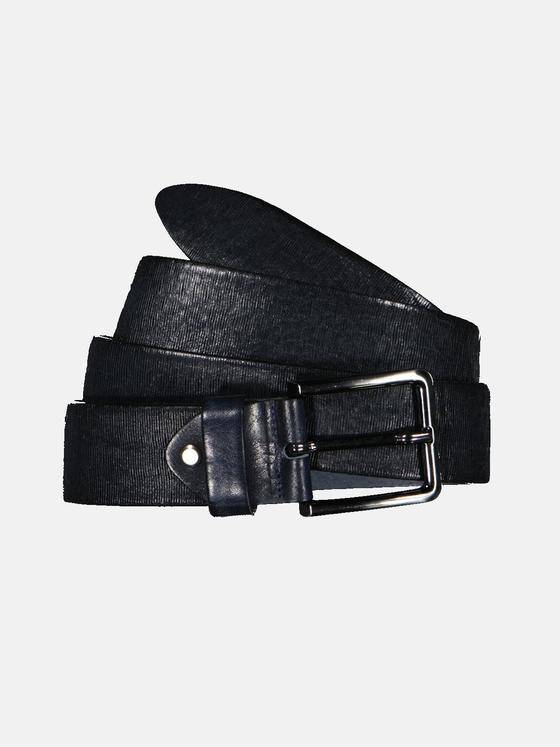 ENGBERS GERMANY Herren Gürtel aus Rindsleder Saphirblau 32989