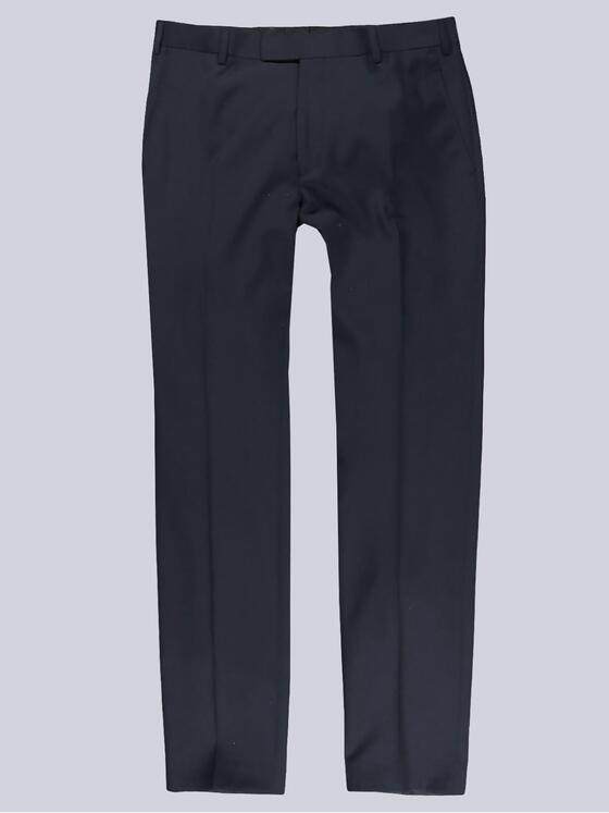 emilio adani Herren Anzug-Hose Slim Fit Blau 34913