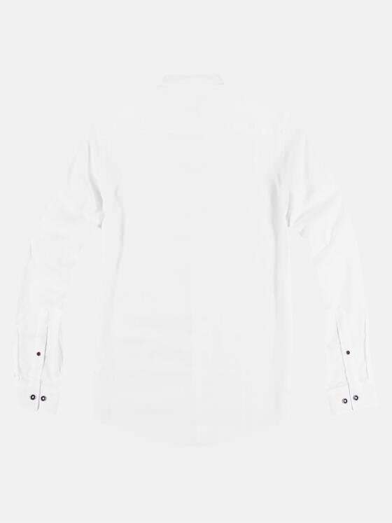 engbers Herren Hemd mit stylischer Knopfleiste Reinweiss 29376