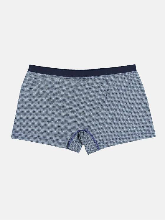 emilio adani Herren Boxershorts mit Minimalprint Blau 31439