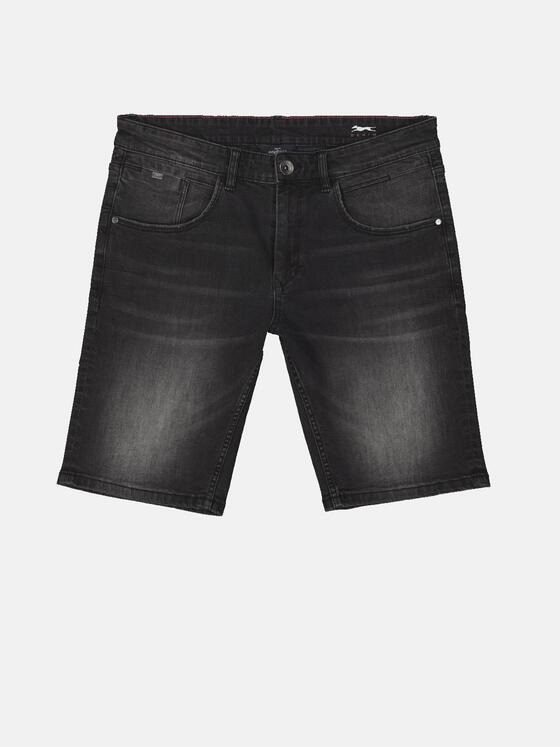 engbers Herren Bermuda regular Schwarz 34928