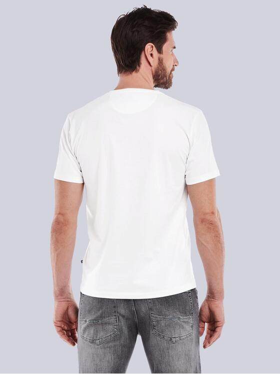 ENGBERS GERMANY Herren T-Shirt aus Supima Baumwolle Weiß 34683