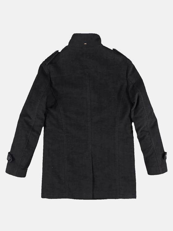 emilio adani Herren Stilvoller Mantel Grau 30224