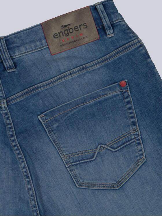 engbers Herren Super-Stretch-Jeans regular Blau 36655