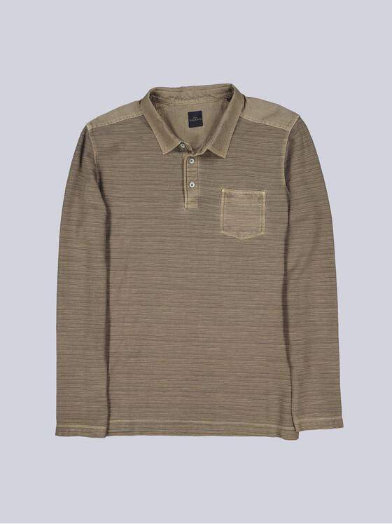 engbers Herren Polo-Shirt meliert Braun 39429