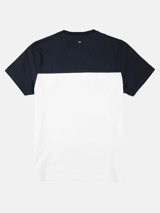 emilio adani Herren Rundhals T-Shirt Weiß 27785
