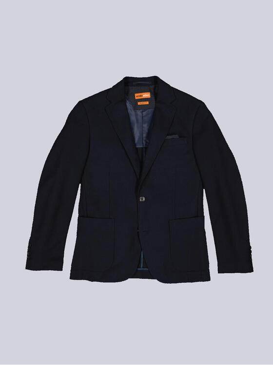emilio adani Herren Freizeit-Sakko slim fit Blau 36015