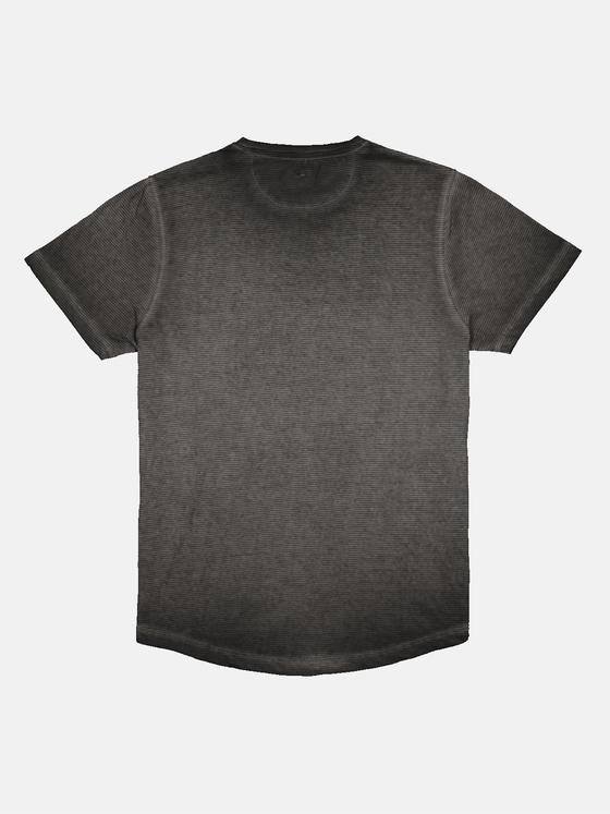 emilio adani Herren T-Shirt gestreift Grau 32764