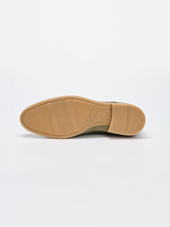 engbers Herren Halbschuh aus Leder Grün 36707