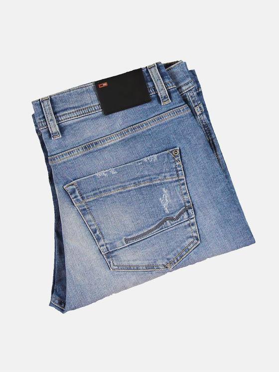 emilio adani Herren Bermuda im Vintage-Design Blau 31620