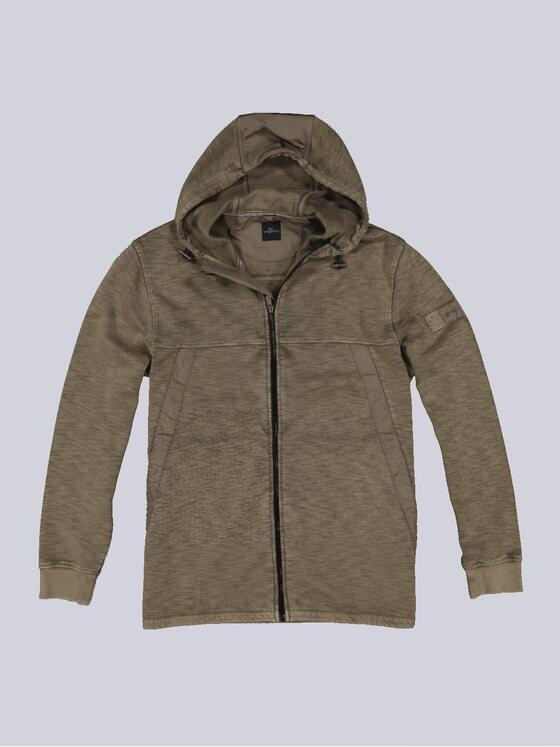 engbers Herren Sweatjacke mit Kapuze Braun 33747
