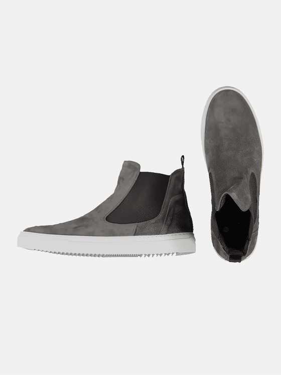 emilio adani Herren Boots Grau 31939
