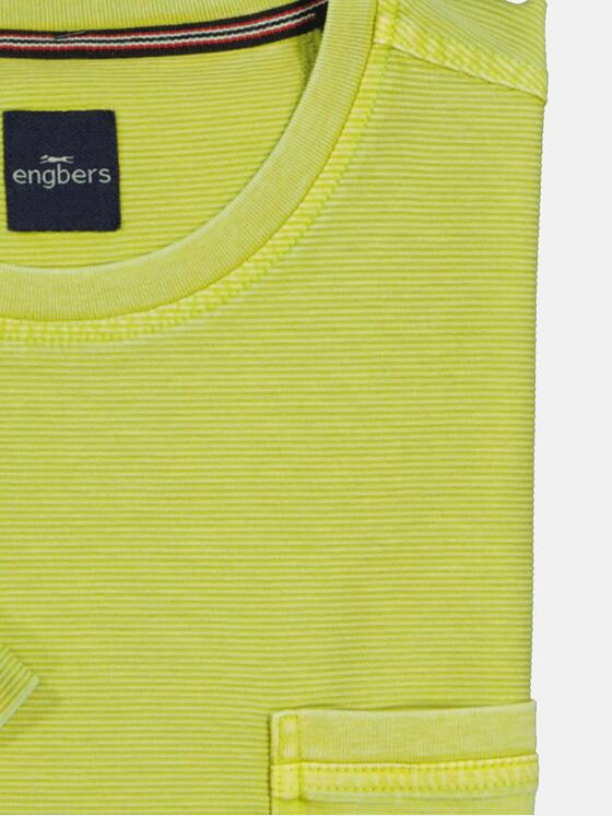 engbers Herren T-Shirt strukturiert Grün 36829