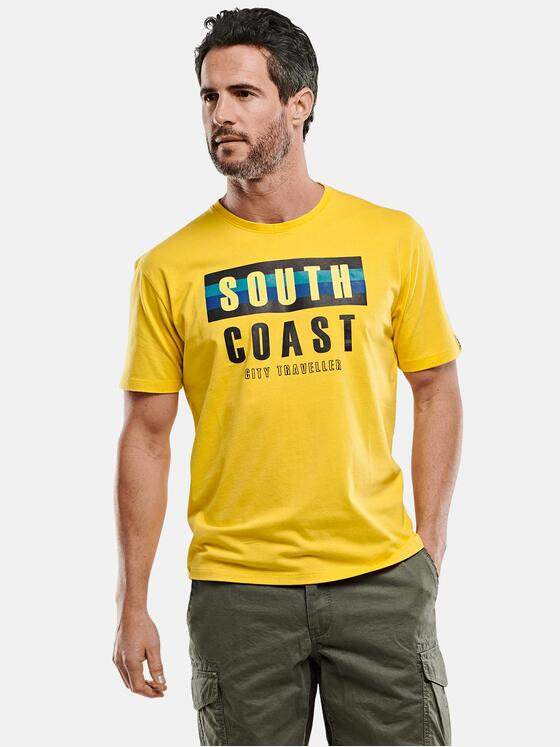 engbers Herren Rundhals T-Shirt Gelb 27345