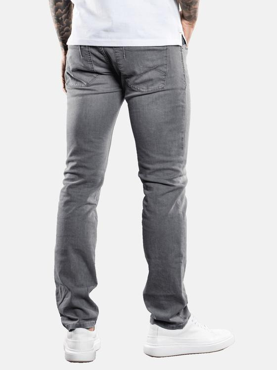 emilio adani Herren Super-Stretch-Denim mit nachhaltiger Baumwolle Grau 33513