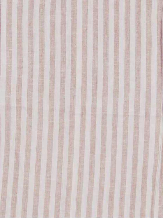 ENGBERS GERMANY Herren Langarmhemd aus Leinen Braunbeige 34781