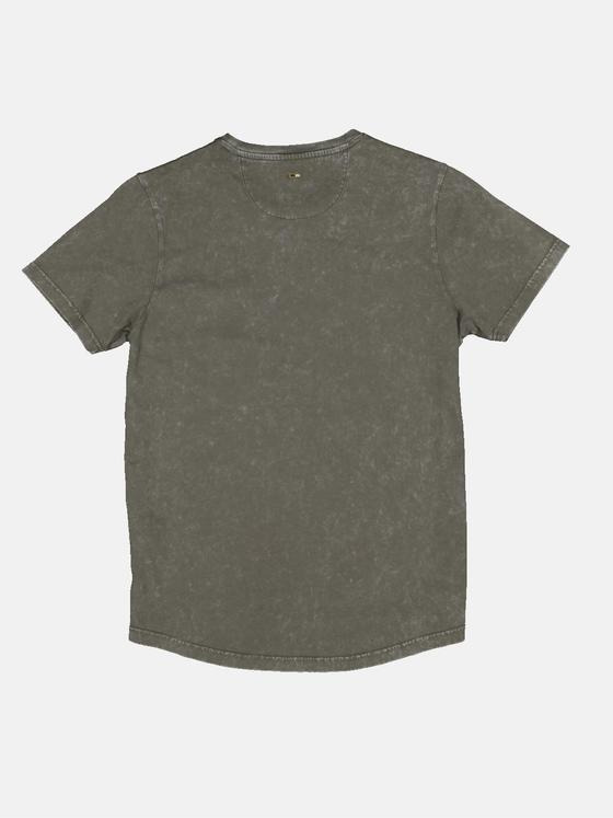 emilio adani Herren T-Shirt uni Braun 33423