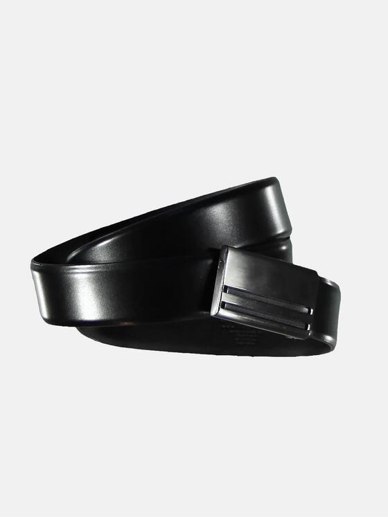 engbers Herren Ledergürtel Basic Schwarz 34431