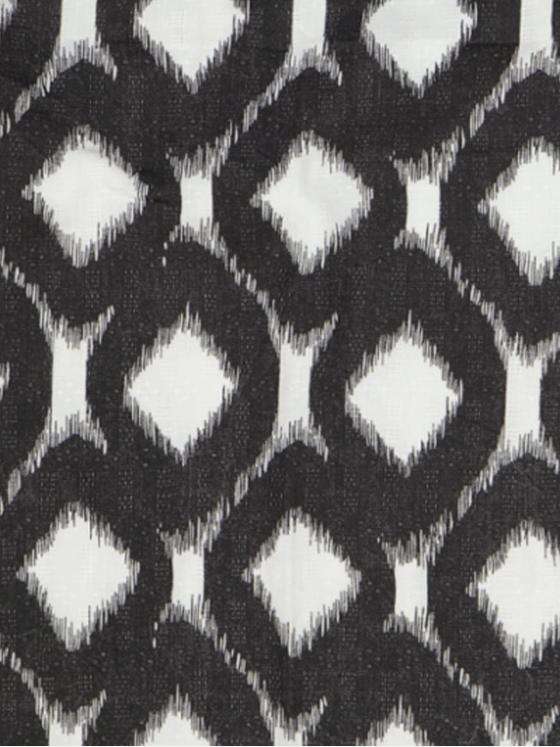 emilio adani Herren Kurzarm-Hemd mit All-Over-Print Schwarz 32631