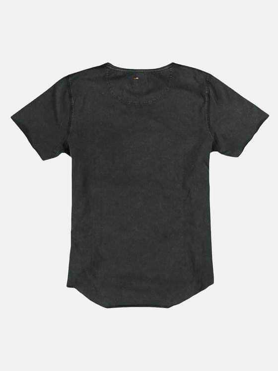 emilio adani Herren emilio adani Rundhals T-Shirt Schwarz 23884